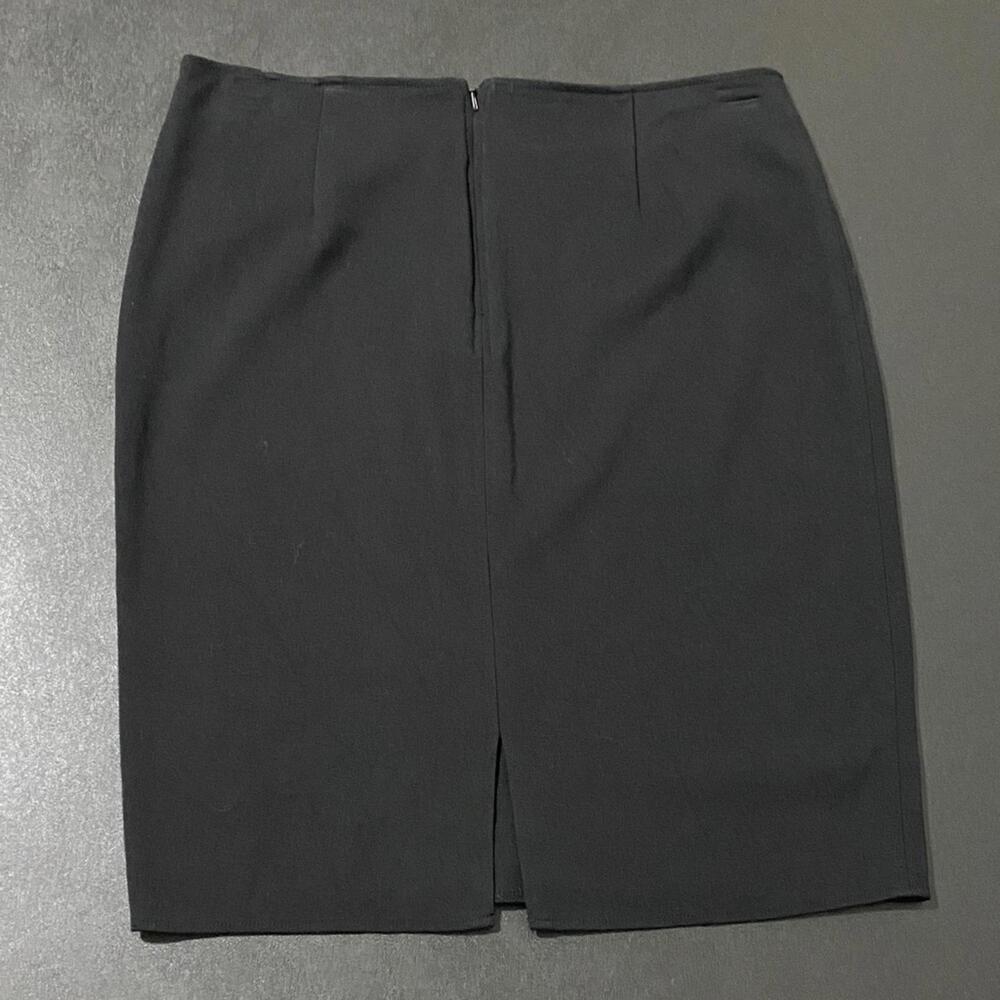 VIRTUE Pencil Skirt 8 Black - Picture 2 of 4